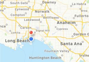 Map Of Long Beach California and Surrounding areas Map Of Long Beach California and Surrounding areas Long Beach