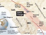 Map Of Lower California California Map Fault Lines Authorities Warn Of Risk Of Major