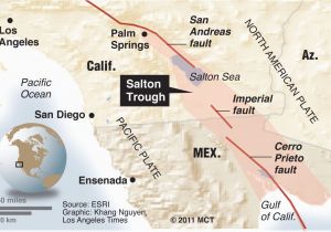 Map Of Lower California California Map Fault Lines Authorities Warn Of Risk Of Major