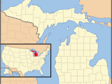 Map Of Lower Michigan 1955 In Michigan Wikipedia