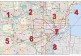 Map Of Lower Michigan Cities Mdot Detroit Maps