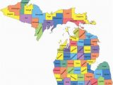 Map Of Lower Michigan Michigan Map with Counties Big Michigan Love Michigan Map Guns