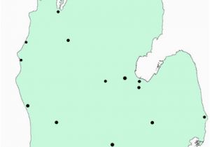 Map Of Lower Peninsula Michigan Major Cities Of the Lower Peninsula