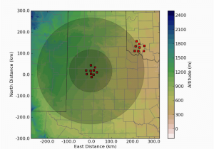 Map Of Lubbock Texas Texas Tech University Lightning Research