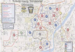Map Of Lucas County Ohio the Blade Obtains toledo Police Department S Gang Territorial