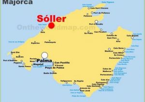 Map Of Majorca Spain Pinterest