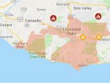 Map Of Malibu California area Map Of Woolsey and Hill Fires Updated Perimeters Evacuation Zones