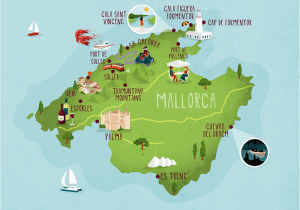 Map Of Mallorca and Spain Pin by Bouguessa On Escape In 2019 Palma Mallorca Spain