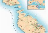 Map Of Malta Italy 11 Best Malta Map Images Malta Map Malta island Location Map