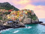 Map Of Manarola Italy Fotografija Colorful Houses On A Rock In Manarola Cinque Terre