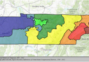 Map Of Manchester Tennessee Tennessee S Congressional Districts Wikipedia