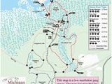 Map Of Manistee Michigan Jordan River Pathway Trail Map Backcountry Cruising Vagabond In