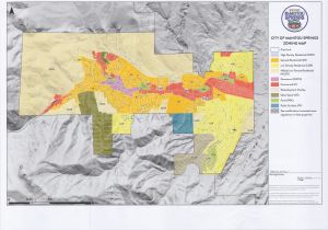 Map Of Manitou Springs Colorado City Of Manitou Springs Zoning Map