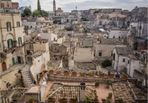Map Of Matera Italy Large Detailed Map Of Matera