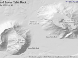 Map Of Medford oregon Upper and Lower Table Rock Wikipedia