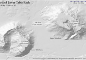 Map Of Medford oregon Upper and Lower Table Rock Wikipedia