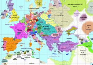 Map Of Medieval Europe 1300 European History Maps