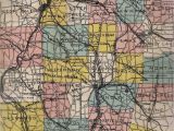 Map Of Mercer County Ohio 1900 S Road Maps Of Pennsylvania