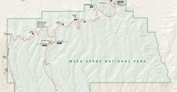 Map Of Mesa Verde Colorado Mesa Verde Maps Npmaps Com Just Free Maps Period