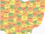 Map Of Miami County Ohio County by County Cocaine Overtakes Heroin In Overdose Deaths In