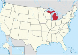 Map Of Michigan and Ohio Michigan Wikipedia