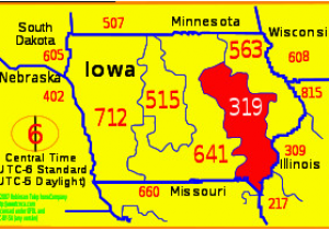 Map Of Michigan area Codes area Code 319 Wikipedia