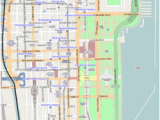 Map Of Michigan Ave Chicago Chicago Loop Wikipedia