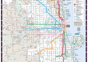 Map Of Michigan Ave Chicago Web Based System Map Cta
