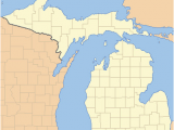 Map Of Michigan Counties and townships List Of Counties In Michigan Wikipedia