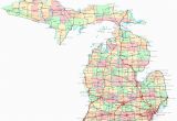 Map Of Michigan Counties with Cities Michigan Map with Cities and Counties Awesome Best S Of Print Map