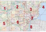 Map Of Michigan Counties with Roads Mdot Detroit Maps