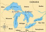 Map Of Michigan Great Lakes Us Map Great Lakes Region New United States Map Great Lakes Showing