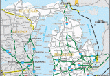 Map Of Michigan Highways Michigan Travel Images