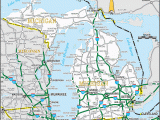 Map Of Michigan Highways Michigan Travel Images