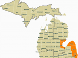 Map Of Michigan Inland Lakes Michigan Lakes Map Printable Map Hd