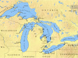 Map Of Michigan Inland Lakes Shipwrecks Of the Great Lakes Region Archaeology Great Lakes