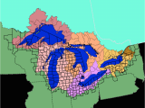 Map Of Michigan Lakes and Rivers Facts and Figures the Great Lakes Us Epa