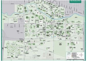 Map Of Michigan State University Michigan State Campus Map Michigan State University Map Fresh