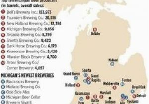 Map Of Michigan Wineries 26 Best Michigan Craft Beer Breweries Images Michigan Crafts
