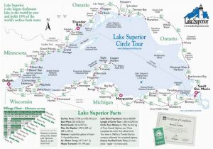 Map Of Michigan Wisconsin and Minnesota Simple Map Of Lake Superior Lake Superior Magazine