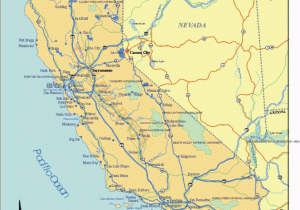 Map Of Mid California California State Map Printable to Free Printable Maps Category