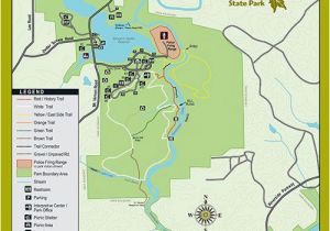 Map Of Middle Georgia Trails at Sweetwater Creek State Park Georgia State Parks D