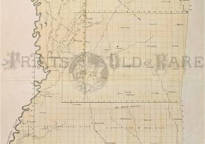 Map Of Middle Tennessee Counties and Cities Prints Old Rare Tennessee Antique Maps Prints