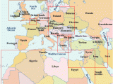 Map Of Mideast and Europe Map Of Europe Middle East and north Africa Map Of Africa