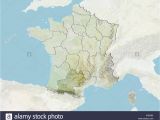 Map Of Midi Pyrenees Region France toulouse Karte Stockfotos toulouse Karte Bilder Alamy