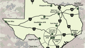 Map Of Military Bases In Texas Air force Bases Texas Map Business Ideas 2013