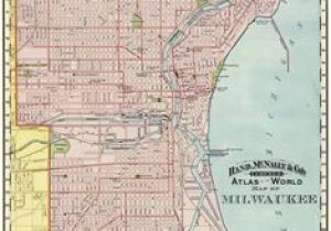 Map Of Milwaukie oregon 21 Best Vintage Milwaukee Maps Images In 2019 Milwaukee Map Maps