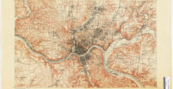 Map Of Minerva Ohio Ohio Historical topographic Maps Perry Castaa Eda Map Collection