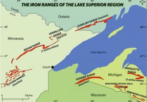 Map Of Mines In Canada Iron Range Wikipedia