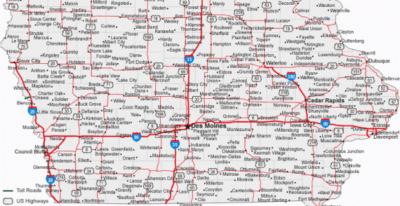 Map Of Minnesota and Iowa Map Of Iowa Cities Iowa Road Map